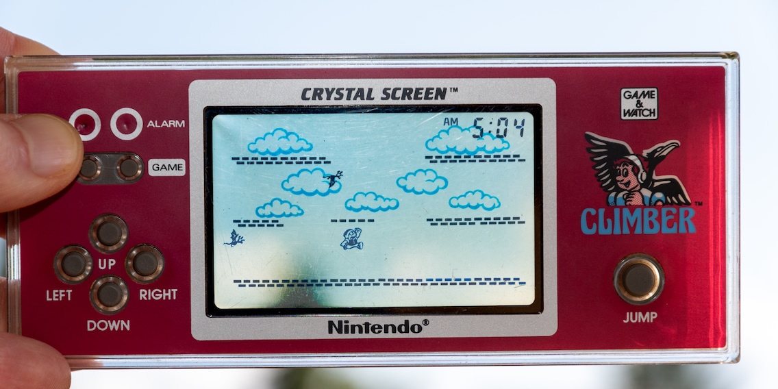 Remember handhelds with a transparent screen? - Galaxus